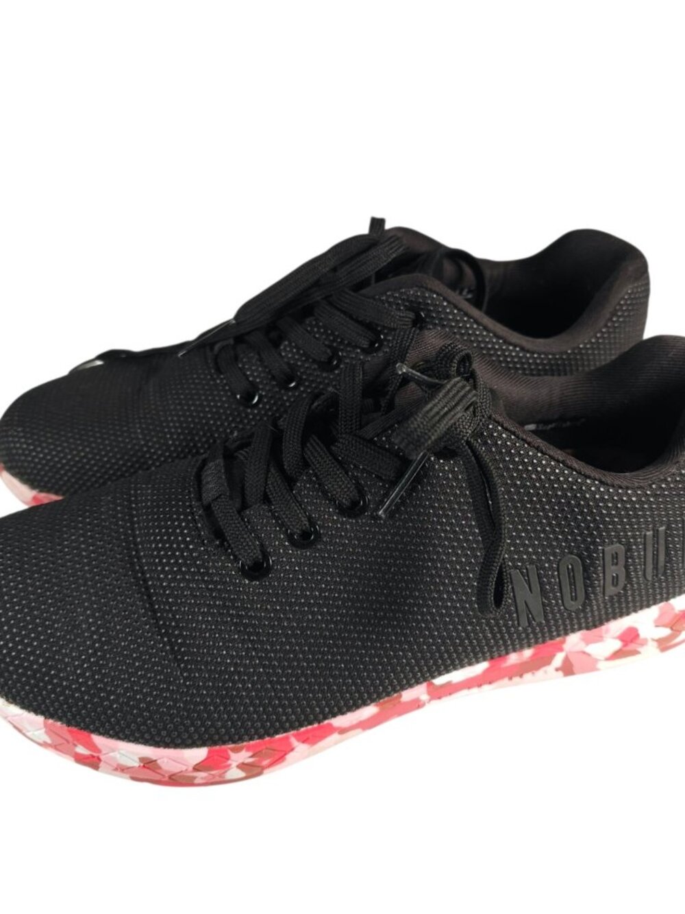 NOBULL Wild Berry Trainer Sneakers Pink Camo Black Unisex Men's 9 Women's 10.5